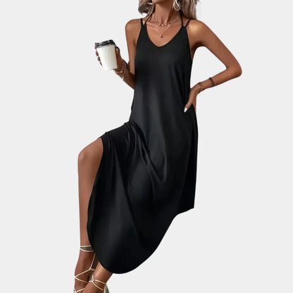 Women's V-Neck Camisole Dress