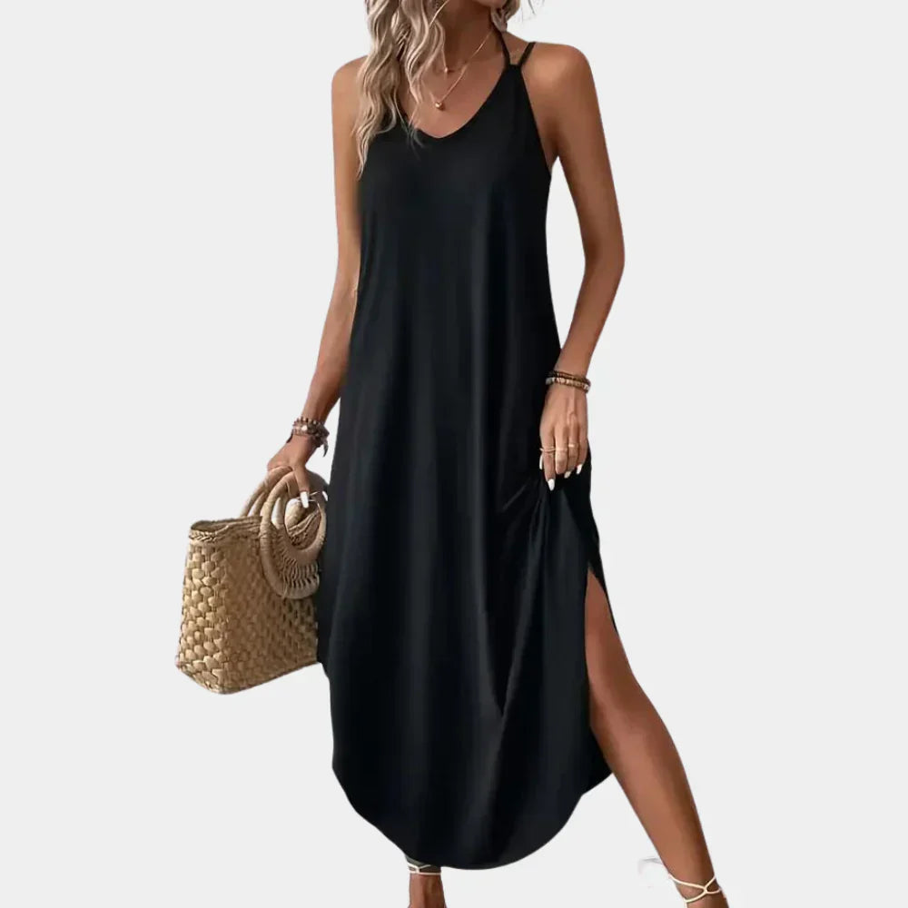 Women's V-Neck Camisole Dress