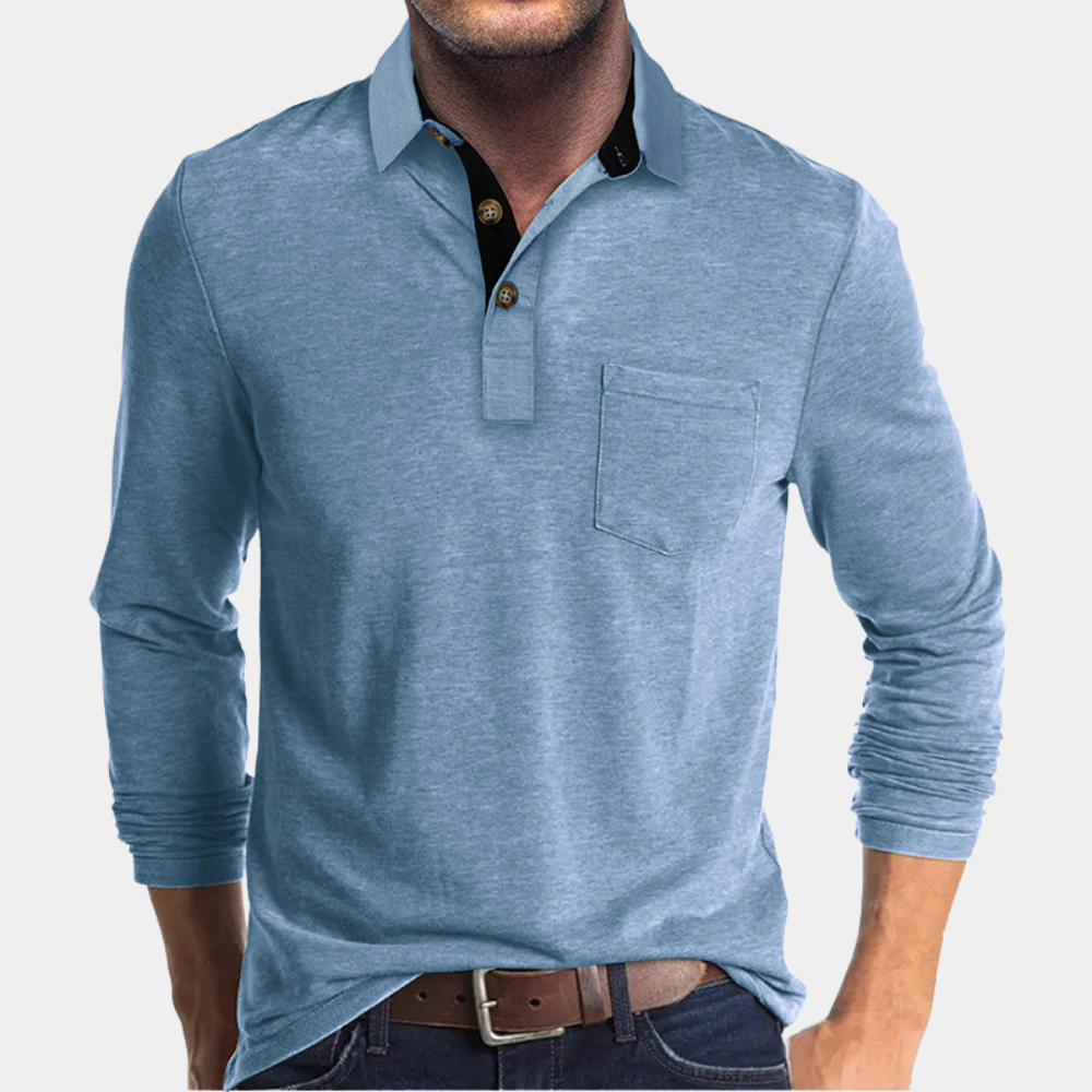 Men's Polo Shirt Short Sleeve Cotton