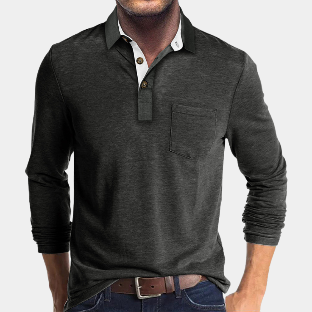 Men's Polo Shirt Short Sleeve Cotton
