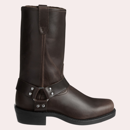 Rugged Men's Traditional Cowboy Riding Boots