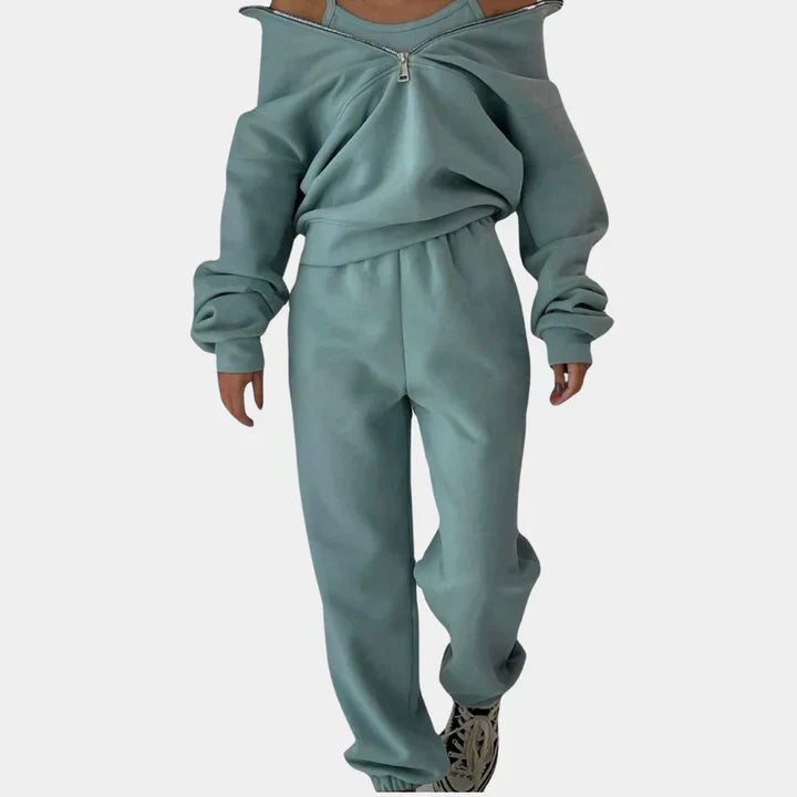 Women's Zipper Tracksuit