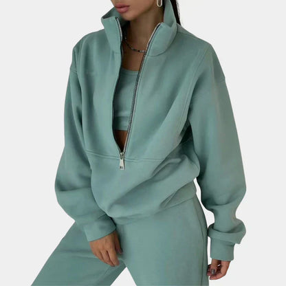 Women's Zipper Tracksuit - VibreMode