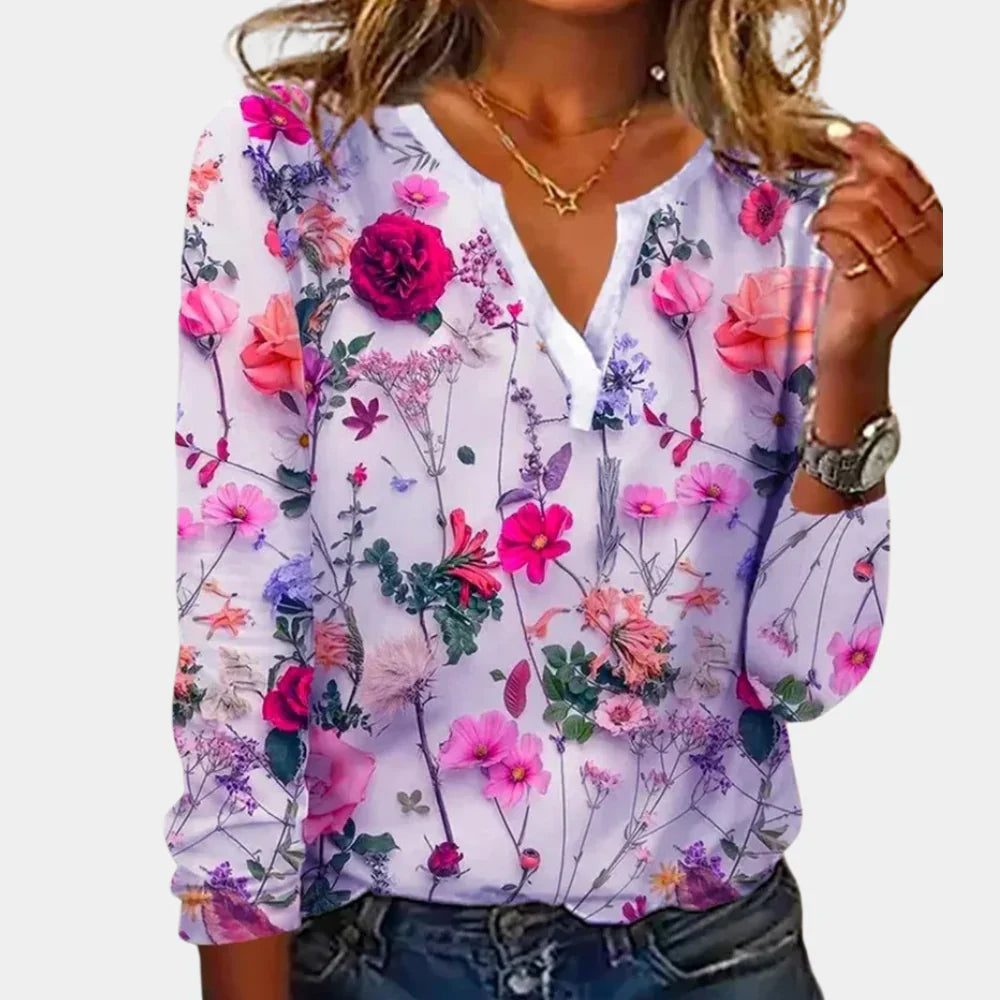 Women's Floral Casual Blouse