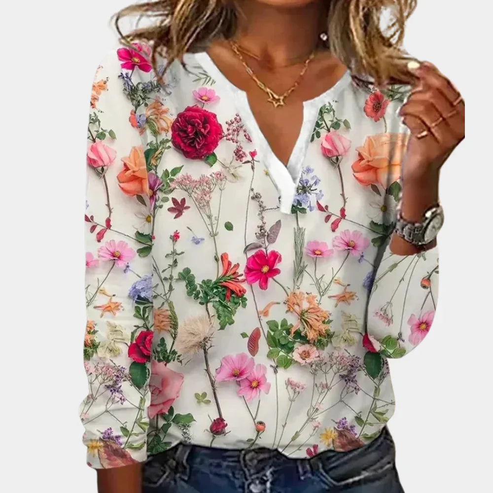 Women's Floral Casual Blouse