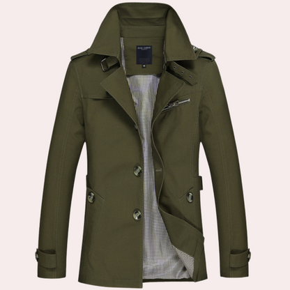 Lightweight Men's Summer Trench Coat