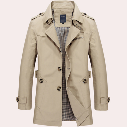Lightweight Men's Summer Trench Coat