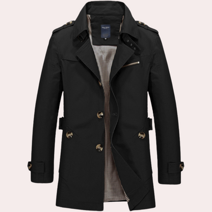 Lightweight Men's Summer Trench Coat