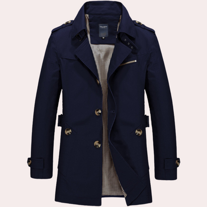 Lightweight Men's Summer Trench Coat