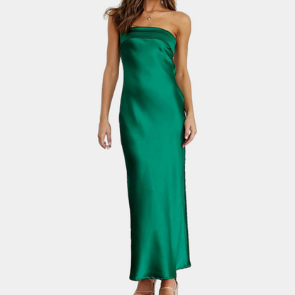 Women's Strapless Evening Dress
