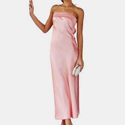 Women's Strapless Evening Dress