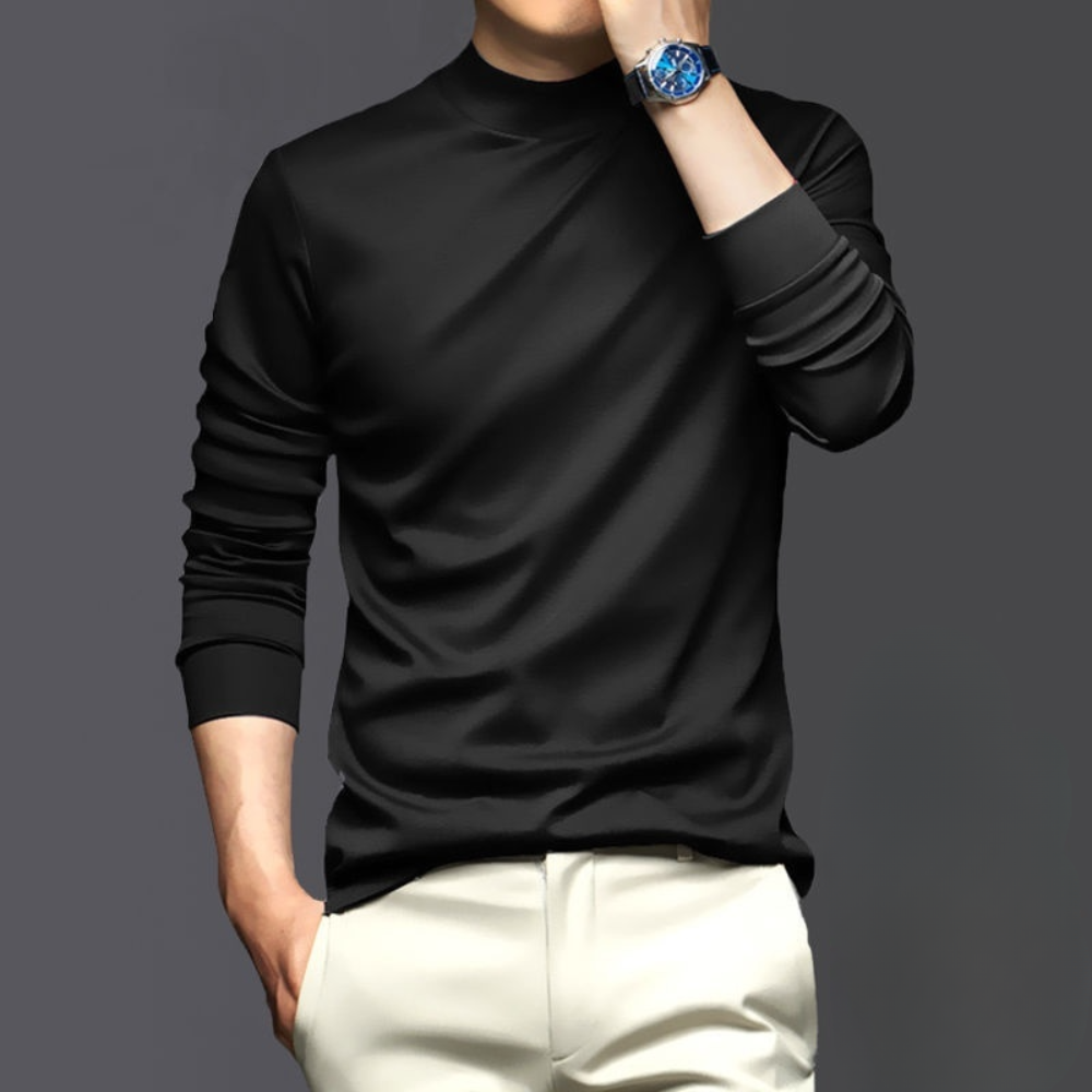 Men's Slim Fit Long Sleeve Shirt - VibreMode