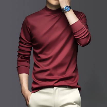 Men's Slim Fit Long Sleeve Shirt