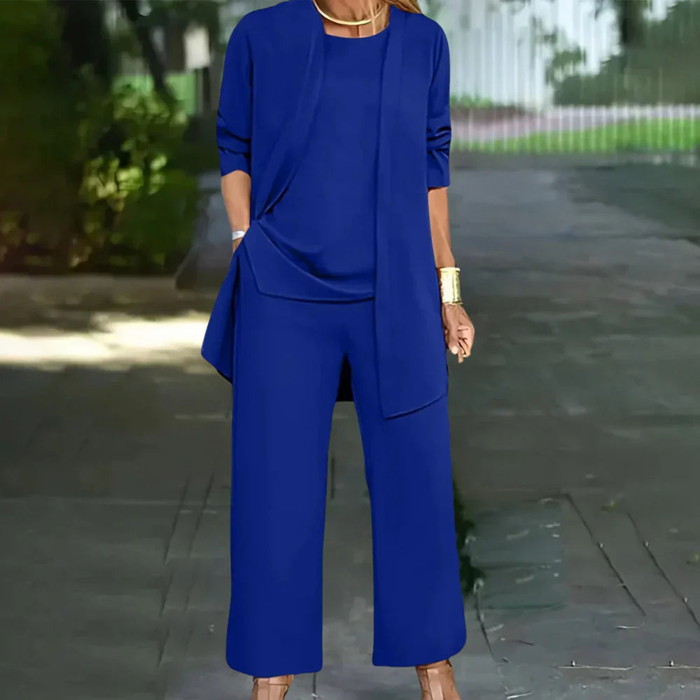 Women's Three Piece Pantsuit