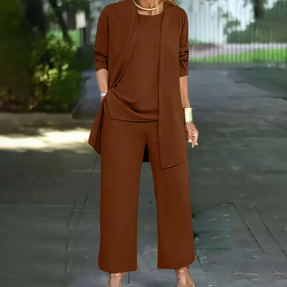 Women's Three Piece Pantsuit