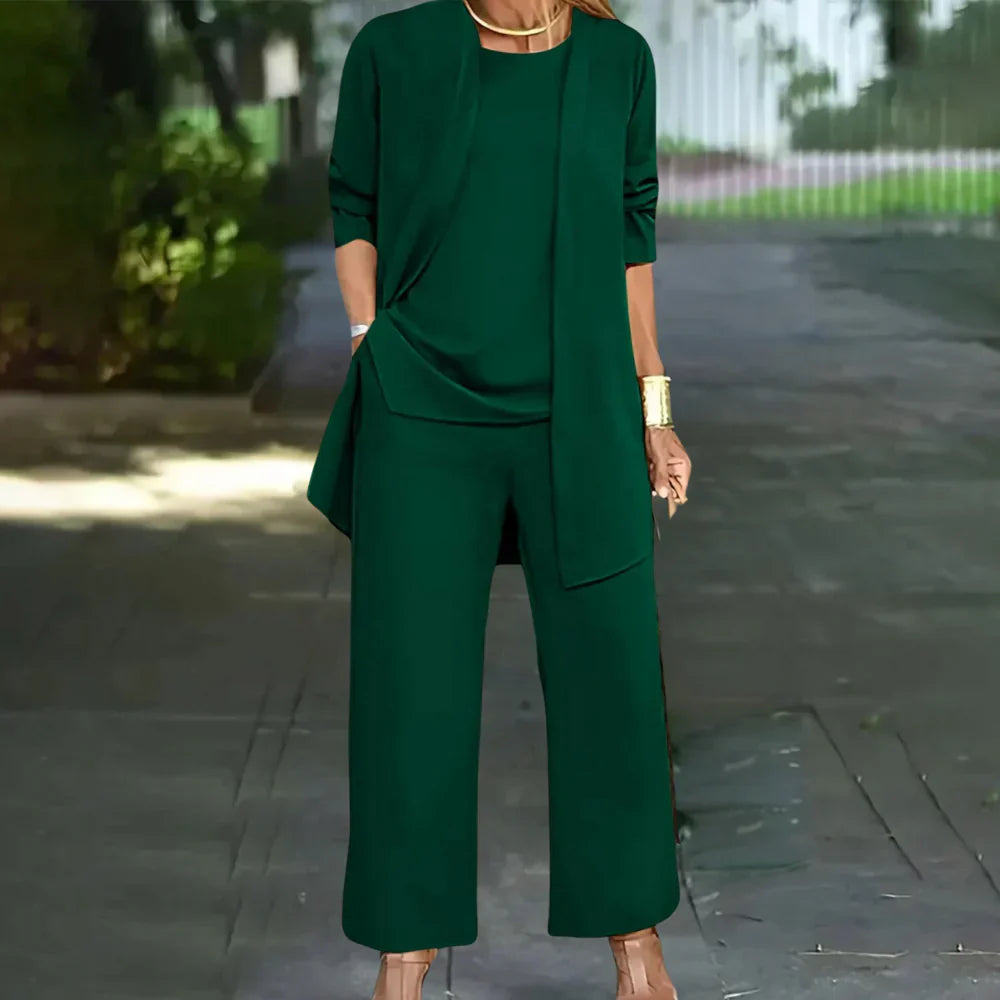 Women's Three Piece Pantsuit - VibreMode
