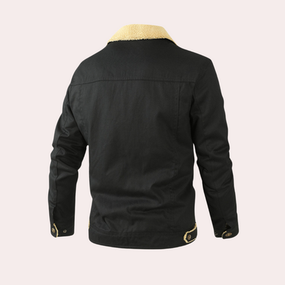Men's Insulated Fleece Lined Parka Coat