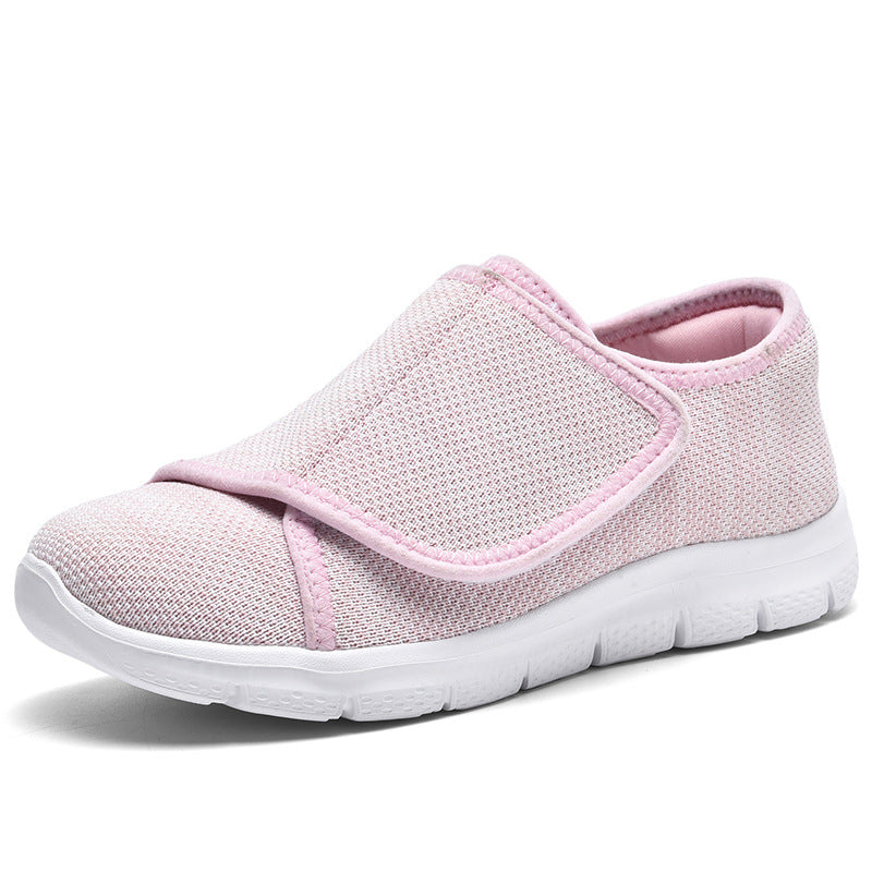 Comfortable Wide Fit Walking Shoes for Women with Adjustable Strap