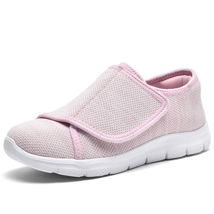 Comfortable Wide Fit Walking Shoes for Women with Adjustable Strap