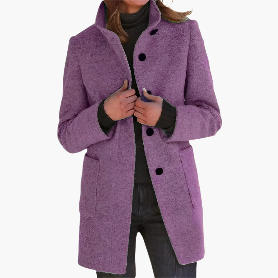 Stylish Women's Classic Fit Trench Coat