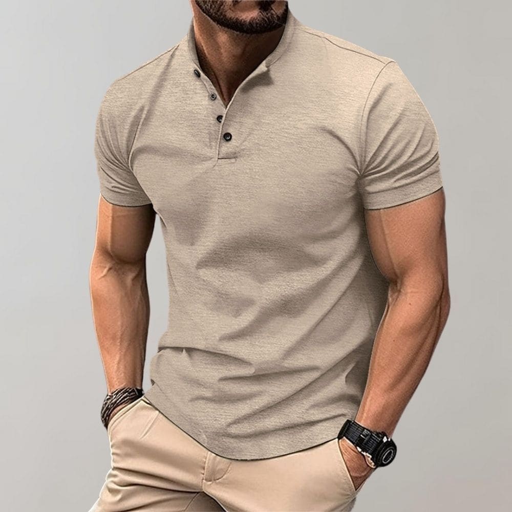 Men's Polo Casual Shirt Cotton