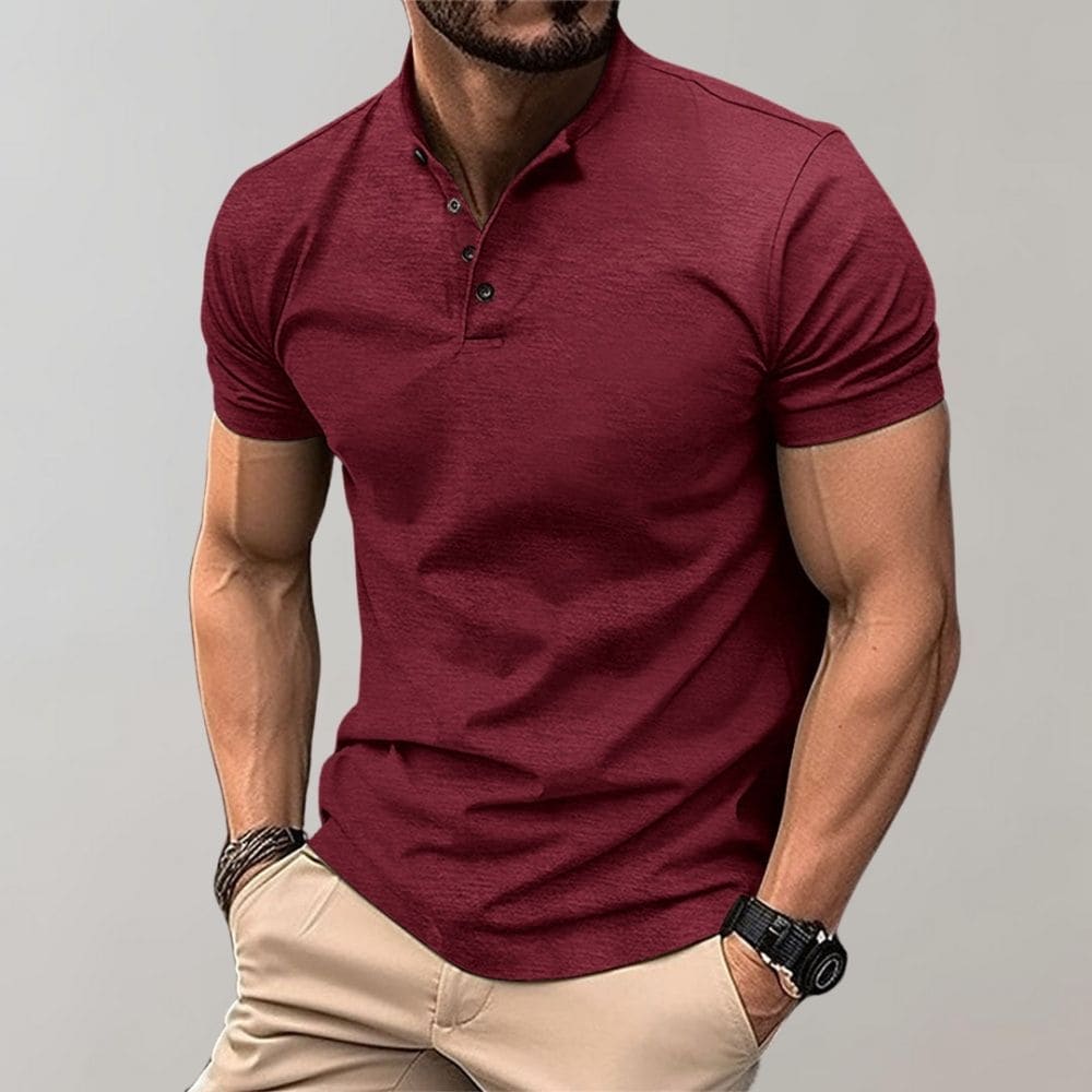 Men's Polo Casual Shirt Cotton
