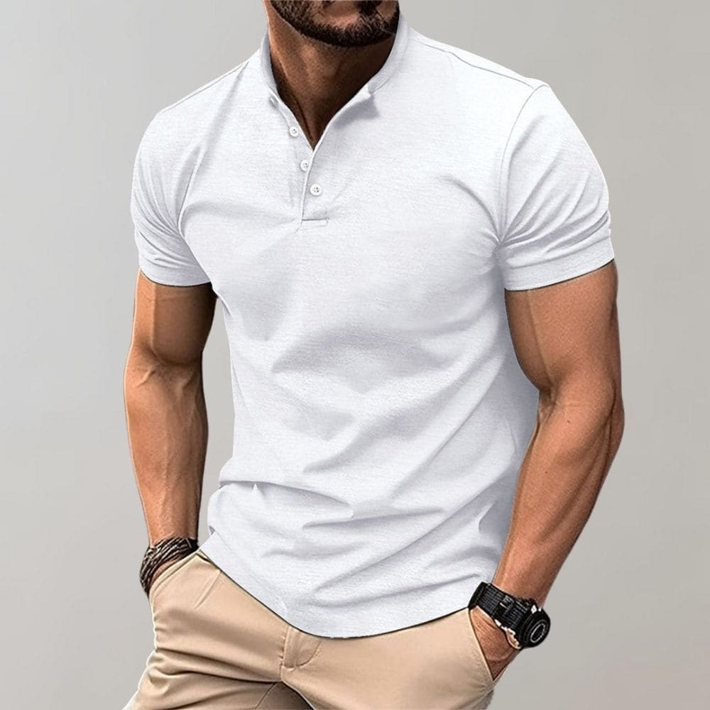 Men's Polo Casual Shirt Cotton