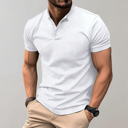 Men's Polo Casual Shirt Cotton