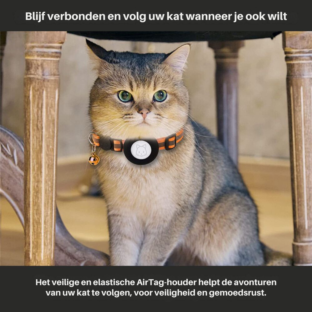 Cat Gps Tracking Collar Reflective Quick-Release