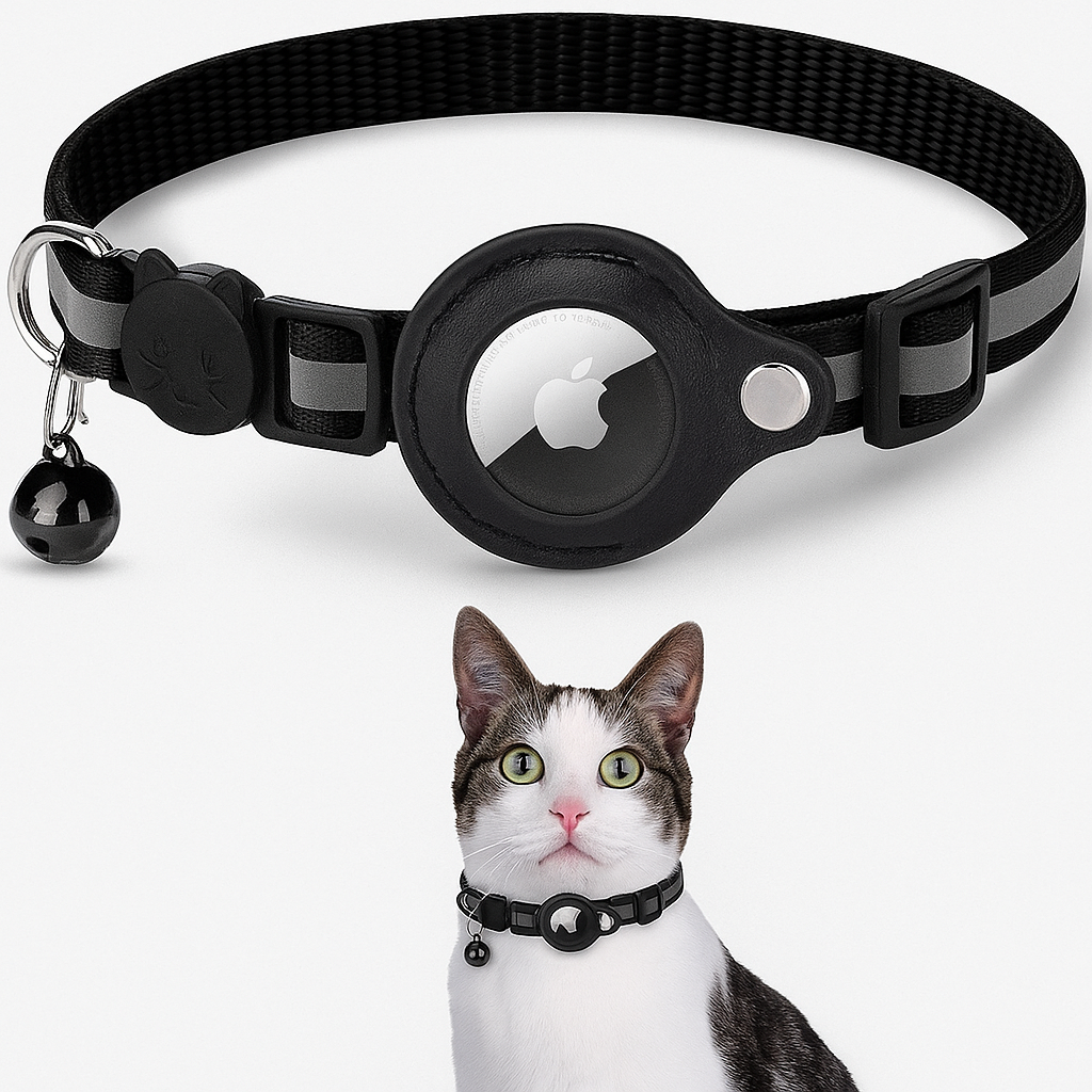 Cat Gps Tracker Collar Quick-Release Reflective Design - VibreMode