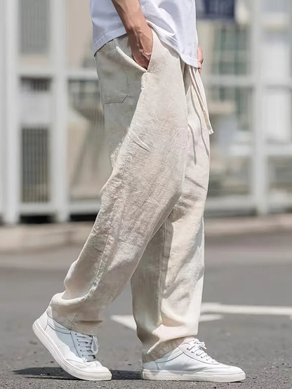 Men's Straight Fit Pull On Lounge Pants