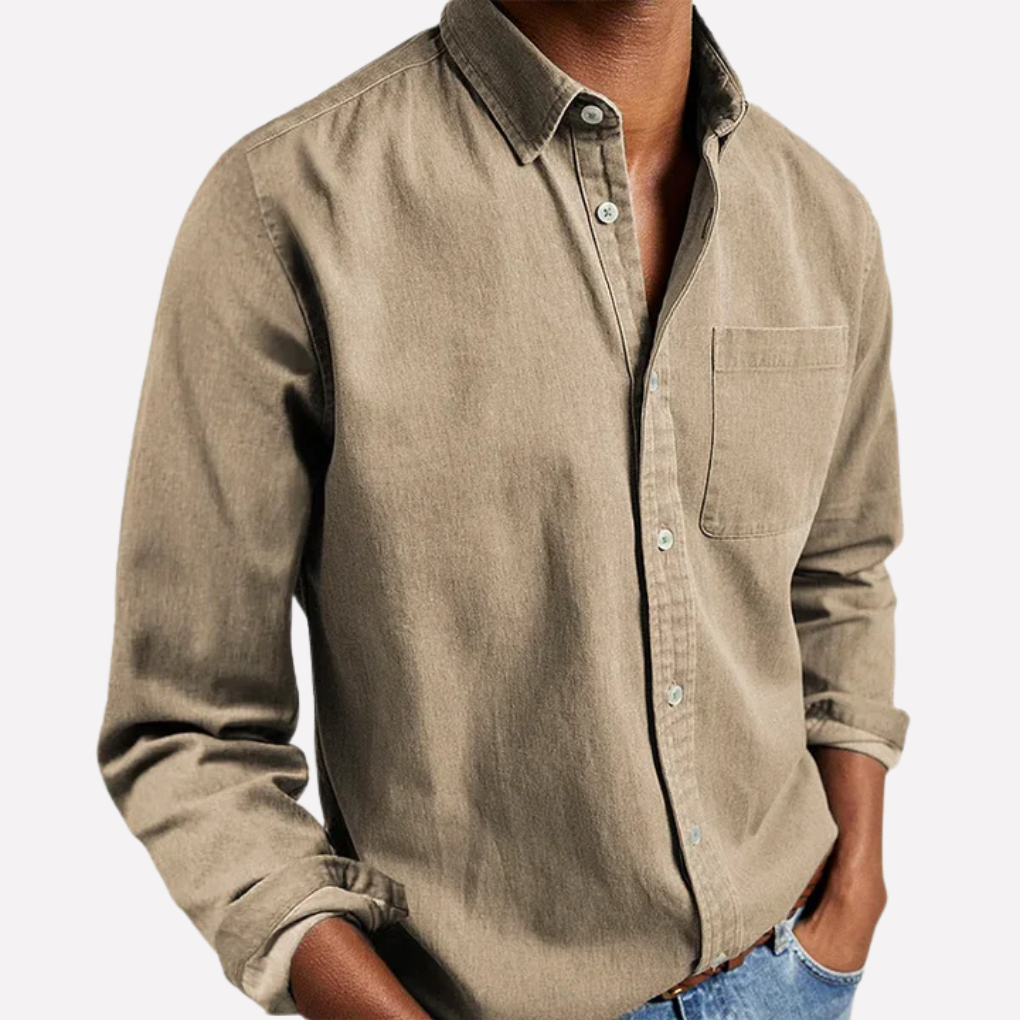Men's Casual Cotton Shirt