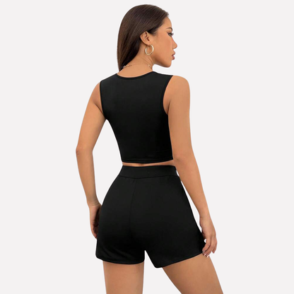 Women's Vest Skort Set
