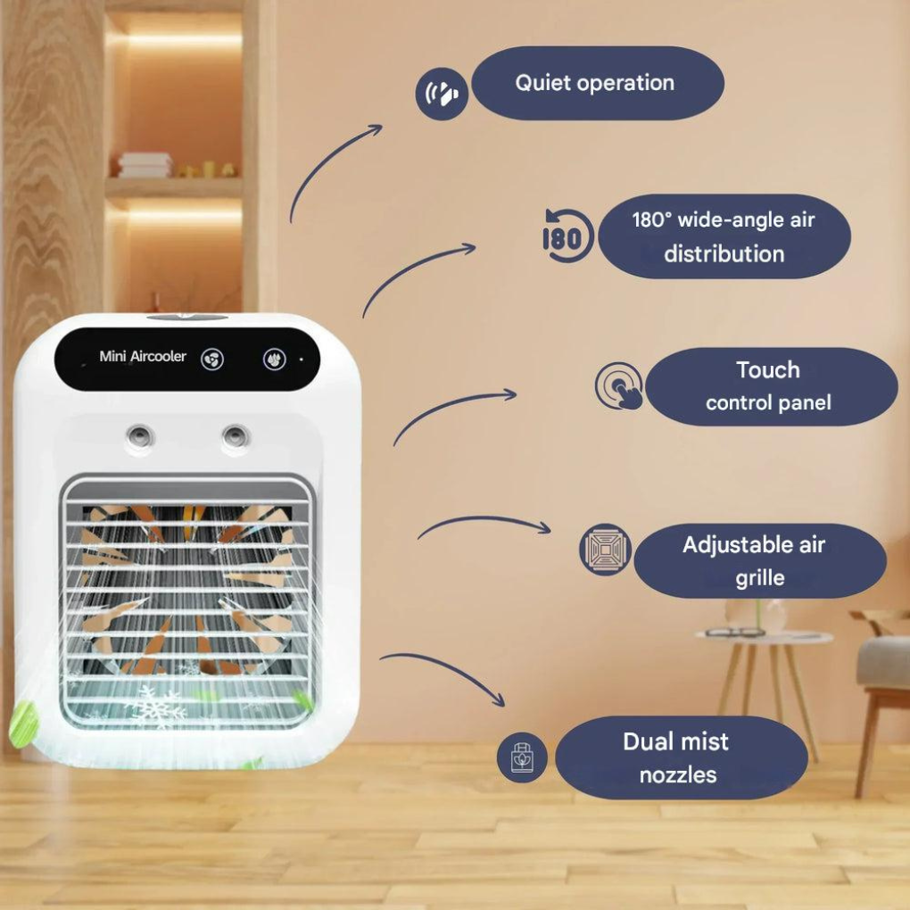 Portable Air Cooler And Aroma Diffuser