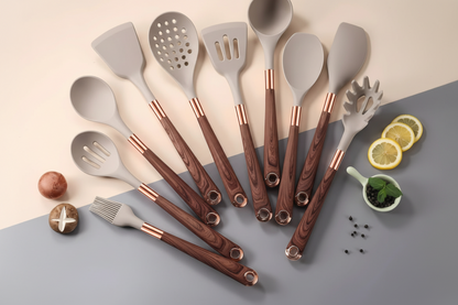 Silicone Cooking Utensil Set 10 Piece - VibreMode