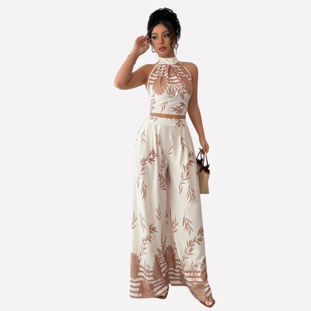 Women's 2 Piece Holiday Outfit Set - VibreMode