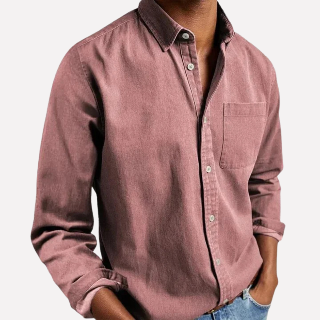 Men's Casual Cotton Shirt