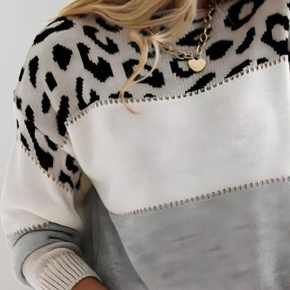 Fashionable Animal Pattern Women's Sweater