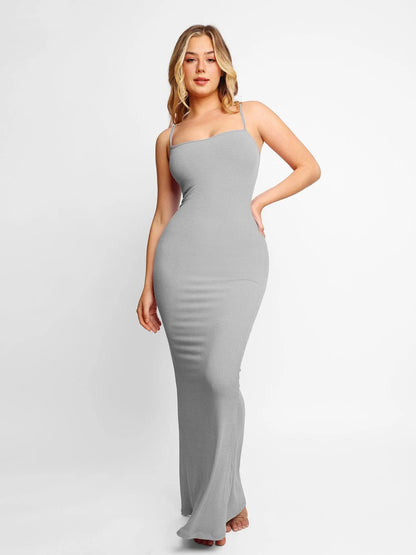 Fit and Flare Long Evening Dress