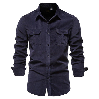 Men's Corduroy Summer Shirt
