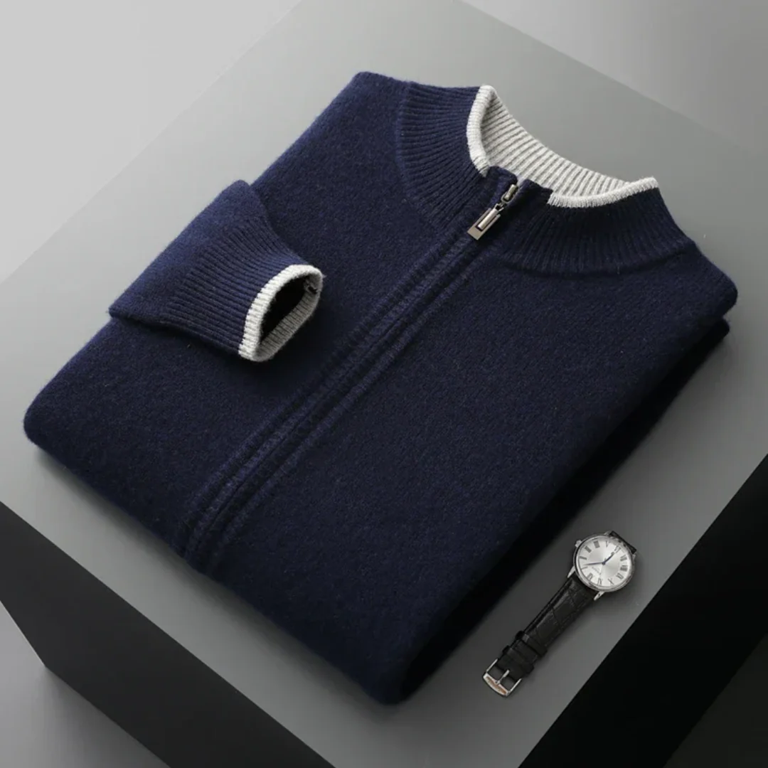 Men's Wool Cardigan