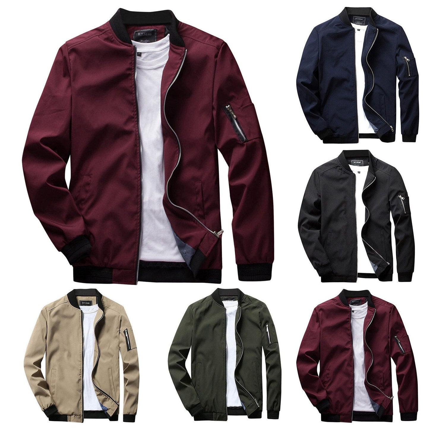 Men's Casual Jacket Comfortable Versatile Style - VibreMode