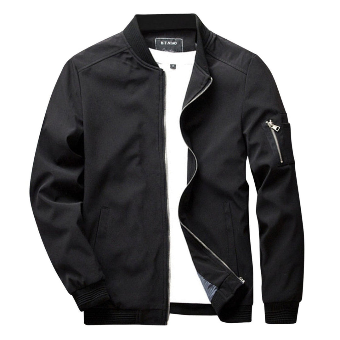 Men's Lightweight Zip-Up Jacket Practical Pocket