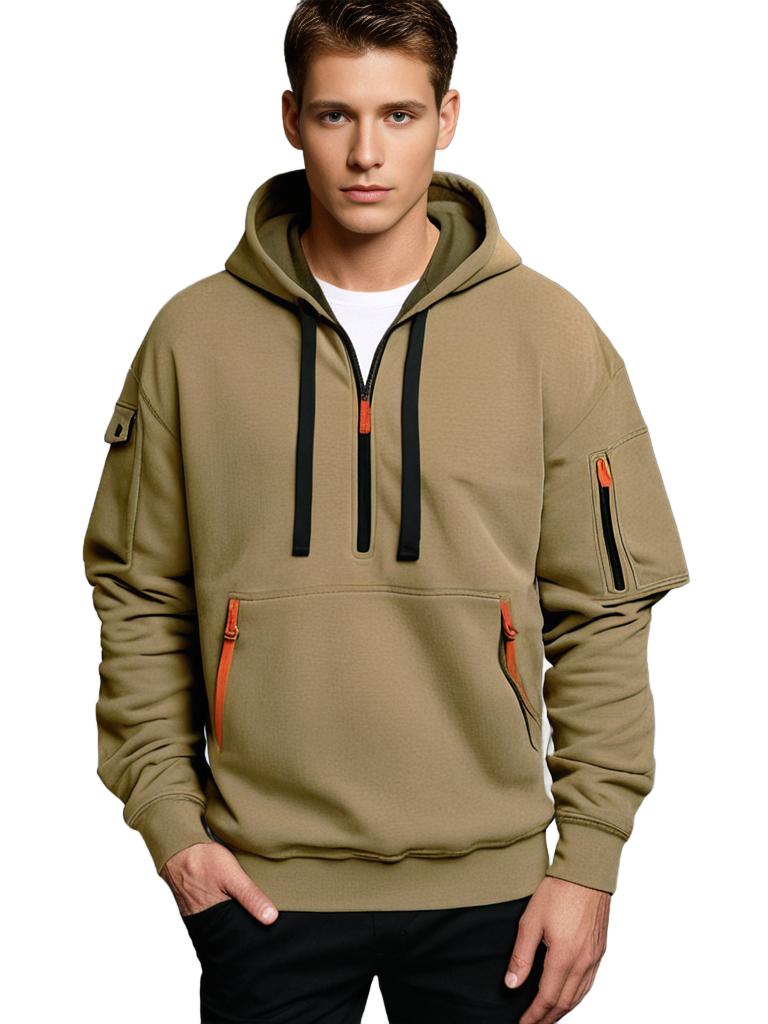 Men's Summer Hoodie Comfortable Cotton