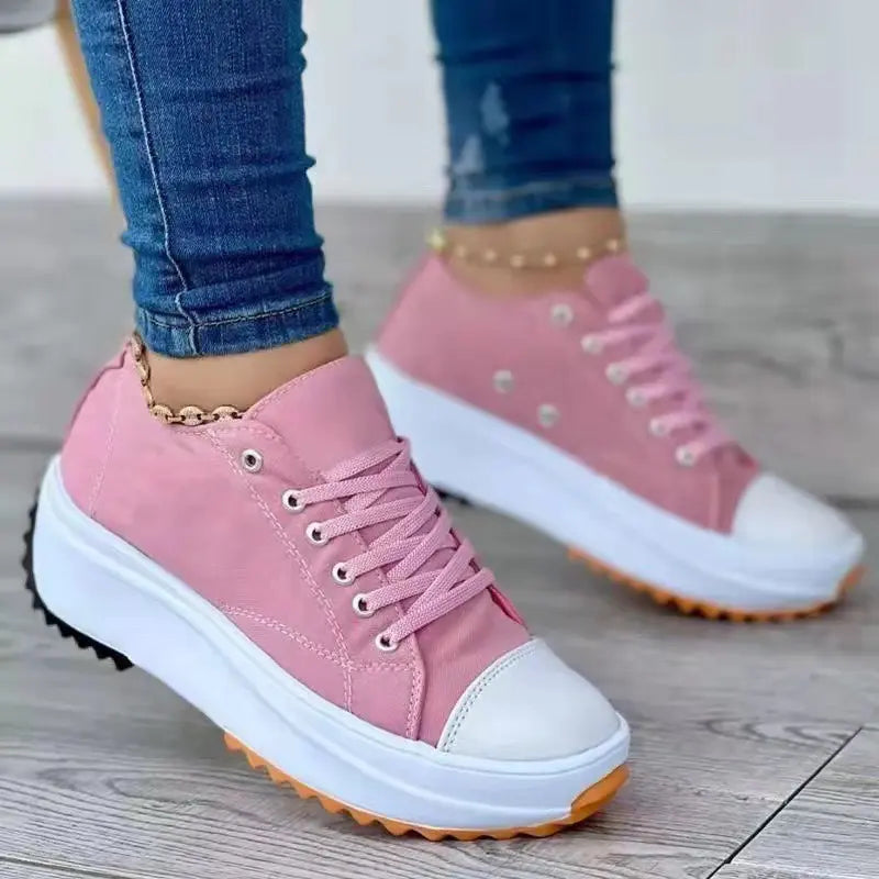 Women's Platform Sneakers Comfortable - VibreMode