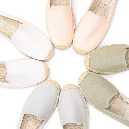 Women's Slip-On Espadrilles Lightweight Breathable Comfort Shoes - VibreMode