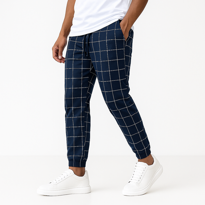Urban Men's Gridline Pants - VibreMode