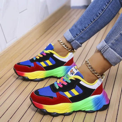 Colorful Supportive Running Shoes - VibreMode