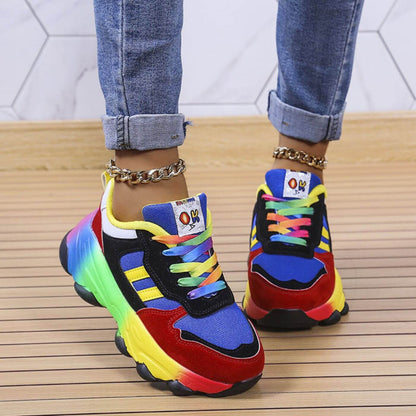 Colorful Supportive Running Shoes