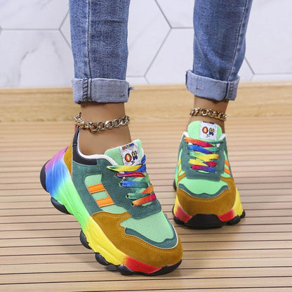 Colorful Supportive Running Shoes